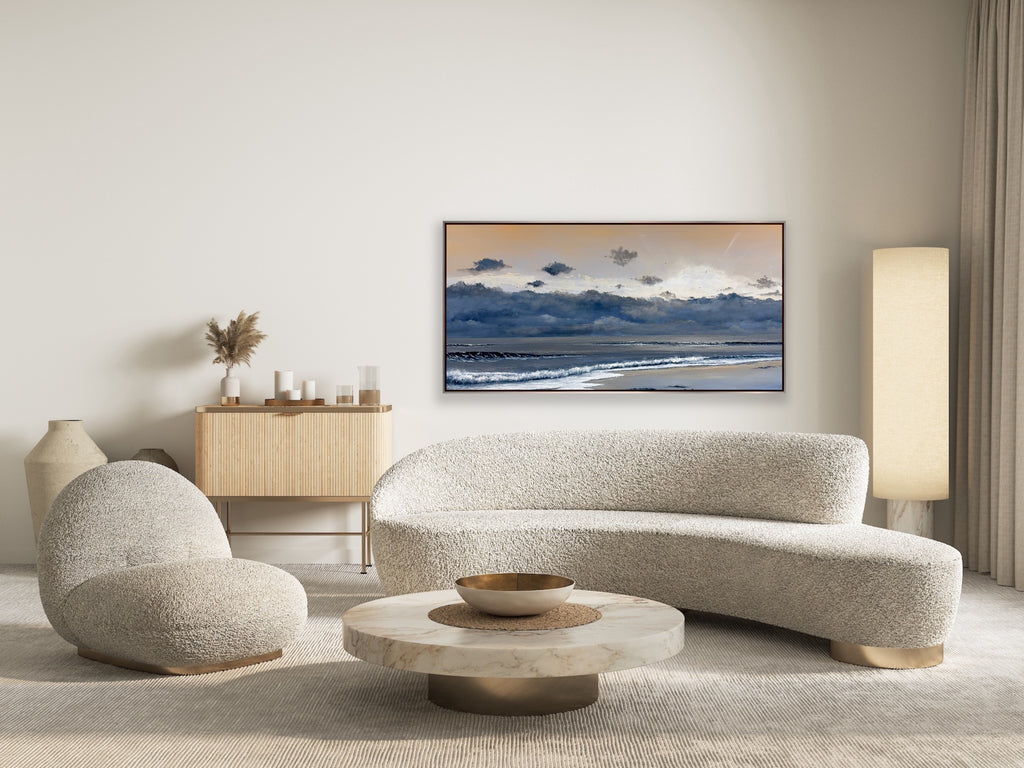 Blid morgen på Sønderstrand.