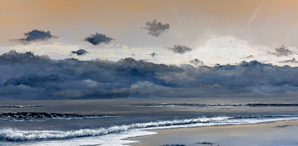 Blid morgen paa Soenderstrand Billedkunstner GitteToft-5