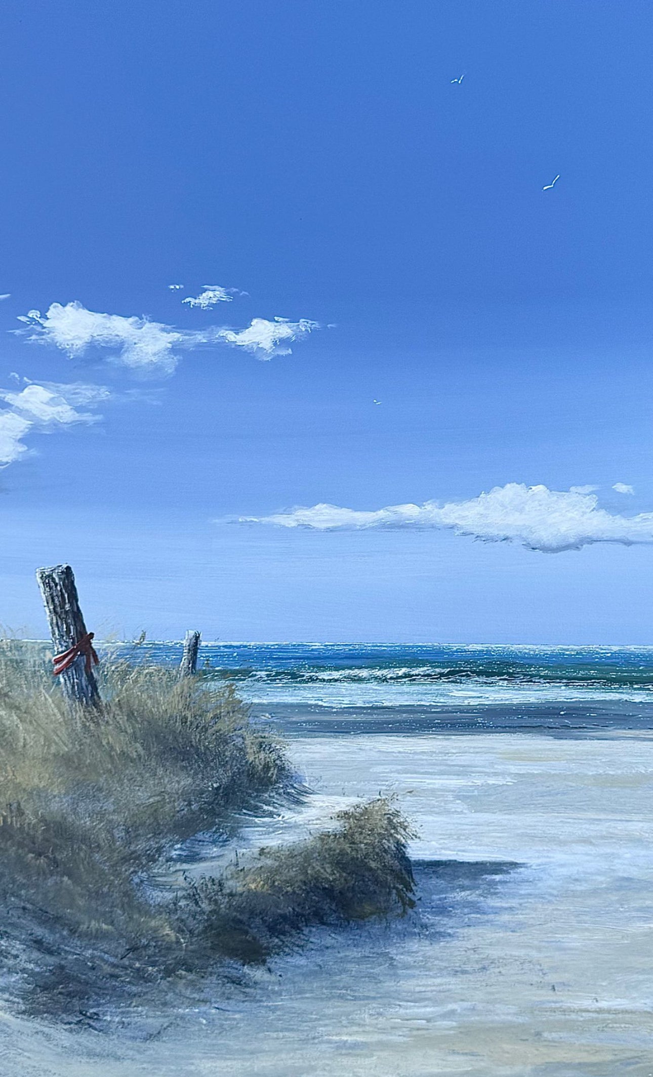 En dejlig dag ved stranden