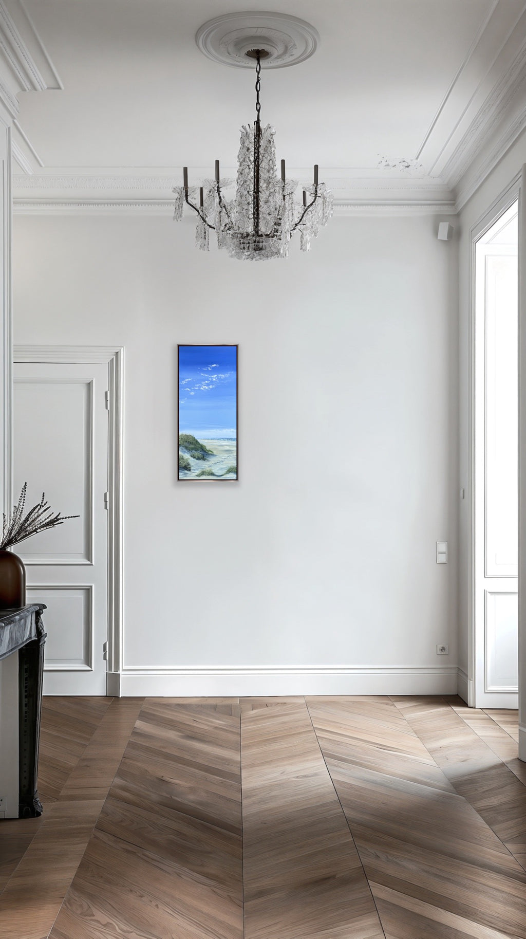 Så kom vi til stranden