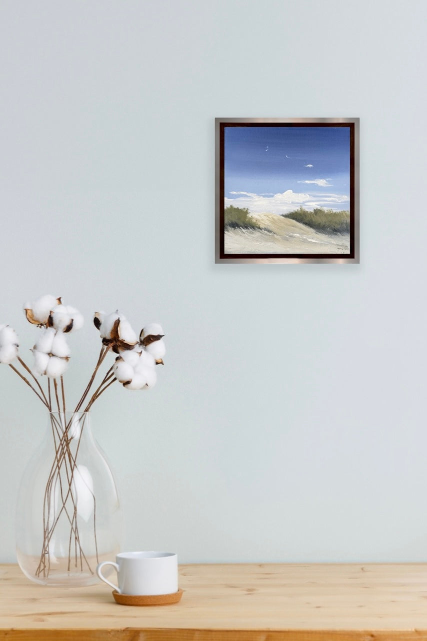 Skagen Sønderstrand, Gitte Toft signatur maleri.