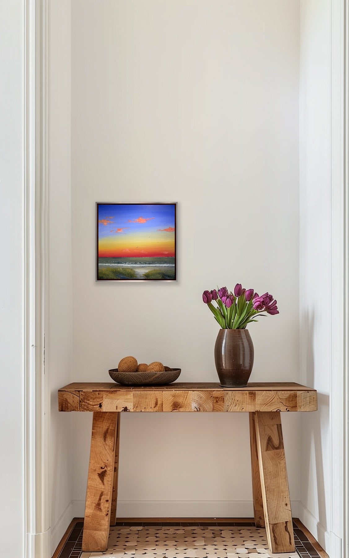 Sønderstrand før solen står op.