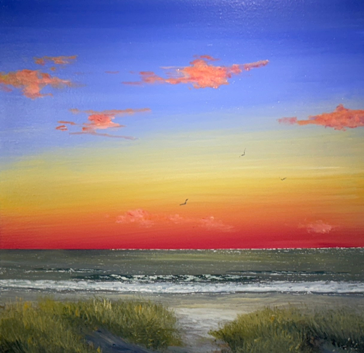 Sønderstrand før solen står op.